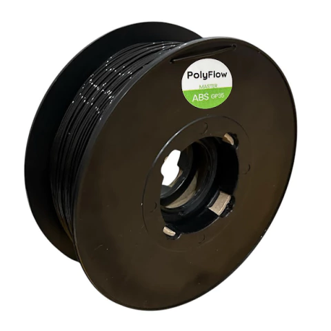 Bobina de filamento ABS GP35 preto de 1kg