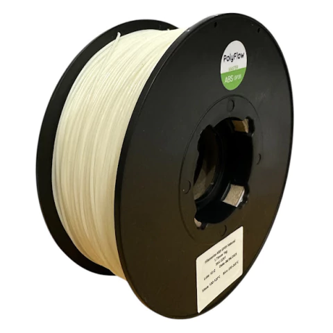 Bobina de filamento ABS GP35 natural de 1kg
